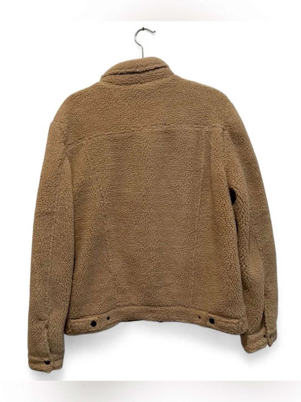 Levi's Oat Sherpa Trucker Jacket Medium Unisex NWT